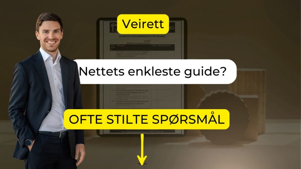 veirett - ofte stilte spørsmål